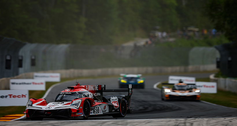Acura 1-2 Makes Early Statement at Road America