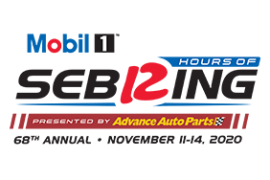 2020 MOBIL 1 TWELVE HOURS OF SEBRING PRESENTED BY ADVANCE AUTO PARTS Logo