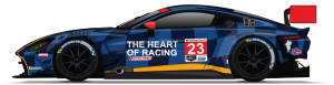 2024 Iwsc Heartofracingteam 23 Daytona Livery