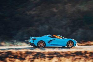 2020 Corvette In Rapid Blue