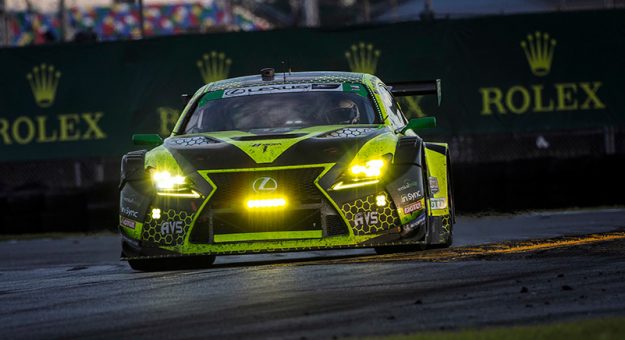 #14 AIM Vasser Sullivan Lexus RC-F GT3, GTD: Parker Chase, Jack Hawksworth, Michael De Quesada, Kyle Busch