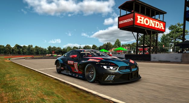 (MEDIA: EDITORIAL USE ONLY) (This image is from the iRacing computer game)