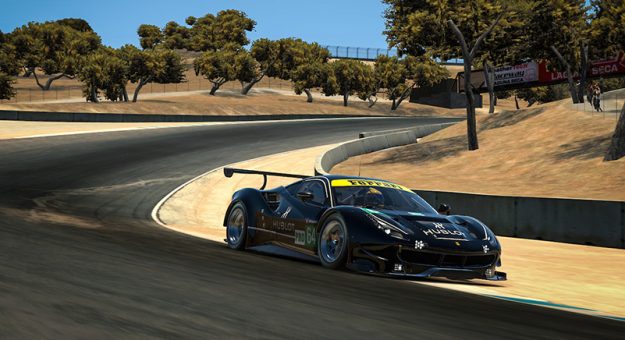 #64 Alessandro Balzan, Scuderia Corsa Ferrari(MEDIA: EDITORIAL USE ONLY) (This image is from the iRacing computer game)