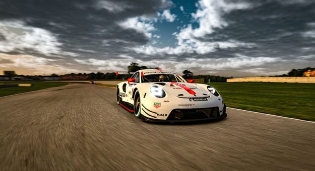 #911 Nick Tandy, Porsche GT Team Porsche(MEDIA: EDITORIAL USE ONLY) (This image is from the iRacing computer game)