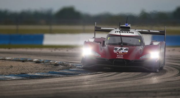 #77 Mazda Team Joest Mazda DPi, DPi: Oliver Jarvis, Tristan Nunez, Timo Bernhard