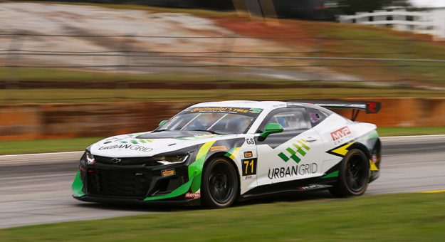 #71 Rebel Rock Racing, Chevrolet Camaro GT4.R, GS: Robin Liddell, Andrew Davis