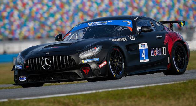 #4 Winward Racing Mercedes-AMG GT GT4, GS: Russell Ward, Indy Dontje