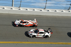 #6 Acura Team Penske Acura DPi, DPi: Juan Pablo Montoya, Dane Cameron, Simon Pagenaud, #912 Porsche GT Team Porsche 911 RSR - 19, GTLM: Laurens Vanthoor, Earl Bamber, Mathieu Jaminet