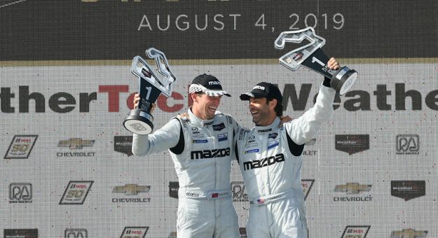 #55 Mazda Team Joest Mazda DPi, DPi: Jonathan Bomarito, Harry Tincknell