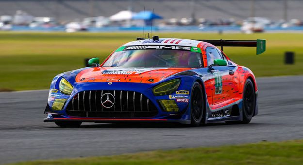 #74 Riley Motorsports Mercedes-AMG GT3, GTD: Lawson Aschenbach, Ben Keating, Gar Robinson, Felipe Fraga