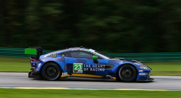 #23 Heart Of Racing Team Aston Martin Vantage GT3, GTD: Roman De Angelis, Ian James