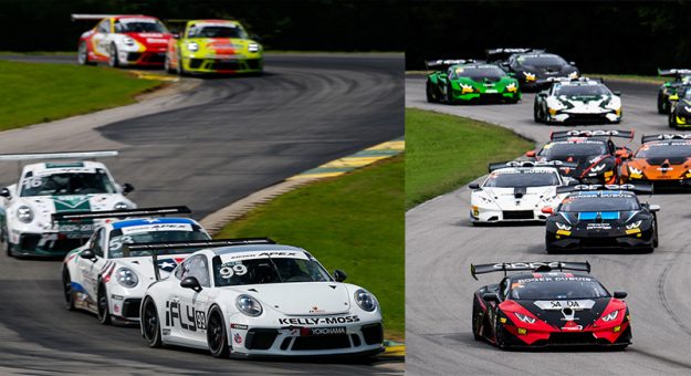 Race 1, Start, #16 Kelly-Moss Road and Race Porsche 991 / 2017, GT3P: Jeff Kingsley