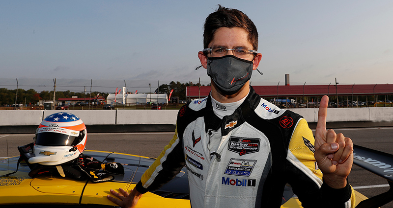 Pole Winner #3 Corvette Racing Corvette C8.R, GTLM: Jordan Taylor