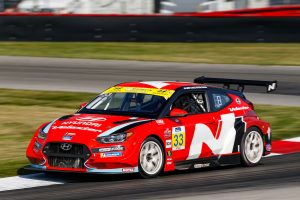 #33 Bryan Herta Autosport w/ Curb Agajanian Hyundai Veloster N TCR, TCR: Gabby Chaves, Ryan Norman