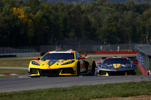 #4 Corvette Racing Corvette C8.R, GTLM: Oliver Gavin, Tommy Milner, #3 Corvette Racing Corvette C8.R, GTLM: Antonio Garcia, Jordan Taylor
