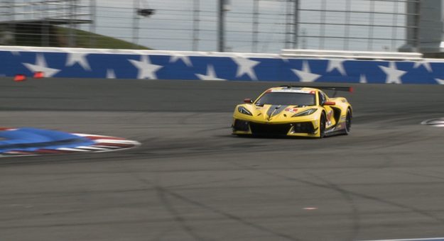 No. 3 Corvette test on ROVAL