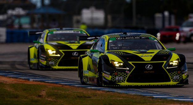 #12 AIM Vasser Sullivan Lexus RC-F GT3, GTD: Frankie Montecalvo, Townsend Bell