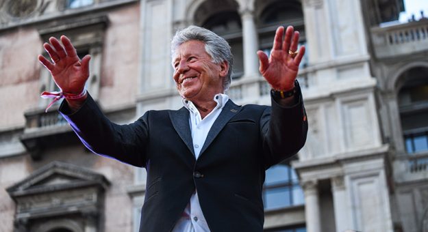 SEPTEMBER 04: Mario Andretti during the Ferrari Milan 90 years celebration on September 04, 2019. (Photo by Jerry Andre / LAT Images)