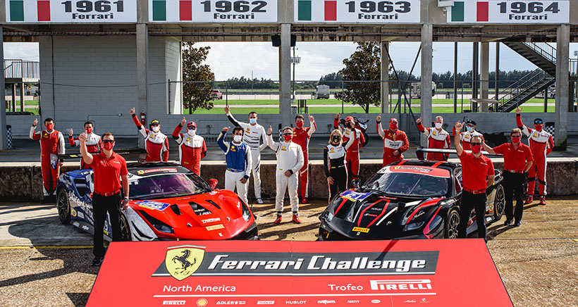 2020 Ferrari Challenge Champions