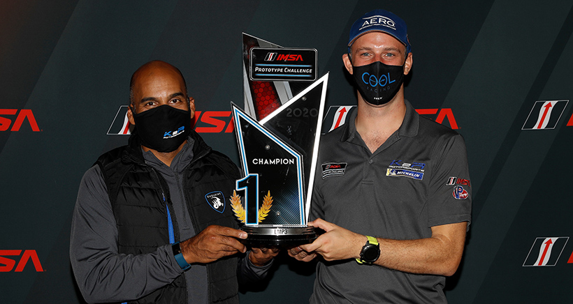 #64 K2R Motorsports Ligier JS P3, LMP3: Naveen Rao, Matthew Bell