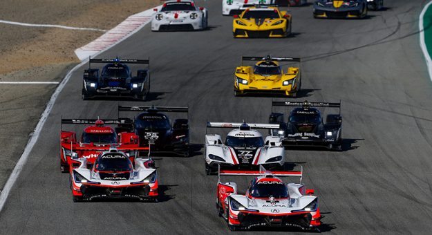 Race Start, #6 Acura Team Penske Acura DPi, DPi: Juan Pablo Montoya, Dane Cameron