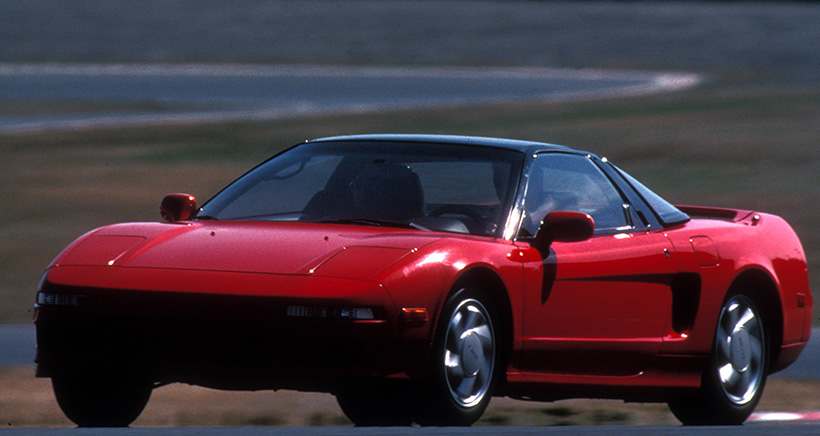 Acura NSX Ayrton Senna Test.
