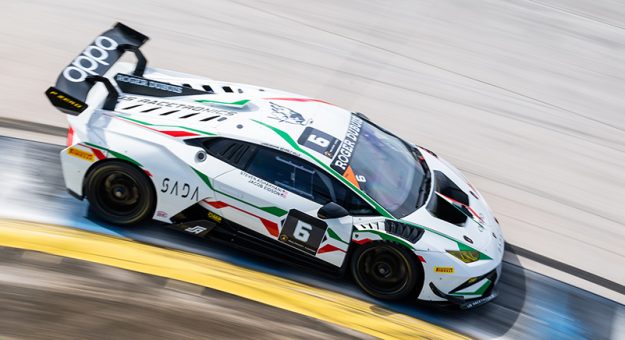 November 11-13, 2020. Lamborghini Super Trofeo, Sebring: 6 Jacob Eidson, Steven Aghakhani, US RaceTronics, Lamborghini Beverly Hills, Lamborghini Huracan Super Trofeo EVO
