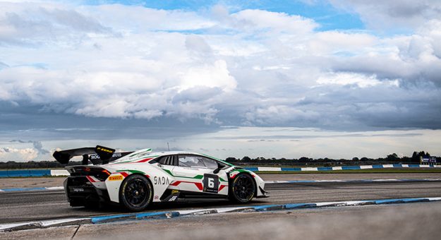 November 11-13, 2020. Lamborghini Super Trofeo, Sebring: 6 Jacob Eidson, Steven Aghakhani, US RaceTronics, Lamborghini Beverly Hills, Lamborghini Huracan Super Trofeo EVO
