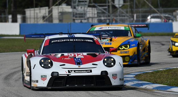 #912 Porsche GT Team Porsche 911 RSR - 19, GTLM: Laurens Vanthoor, Earl Bamber
