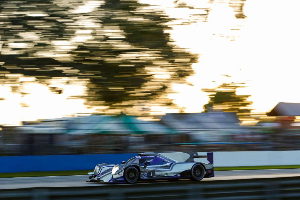 #52 PR1 Mathiasen Motorsports ORECA LMP2 07, LMP2: Patrick Kelly, Simon Trummer, Scott Huffaker