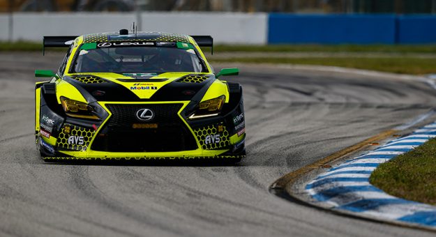 #12 AIM Vasser Sullivan Lexus RC-F GT3, GTD: Frankie Montecalvo, Townsend Bell, Michael De Quesada