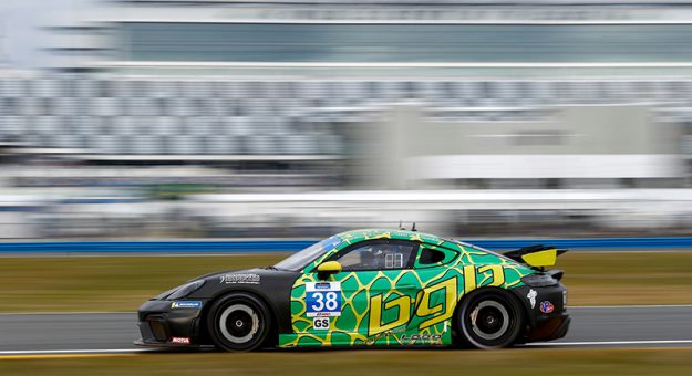 #38 BGB Motorsports Porsche Cayman GT4, GS: Spencer Pumpelly