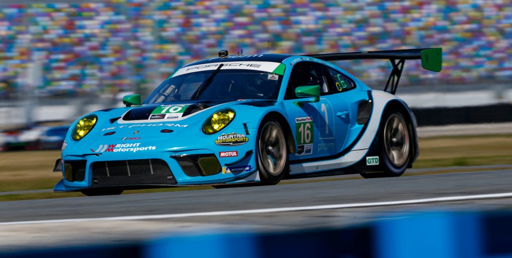 #16: Wright Motorsports Porsche 911 GT3R, GTD: Ryan Hardwick, Patrick Long, Klaus Bachler, Jan Heylen