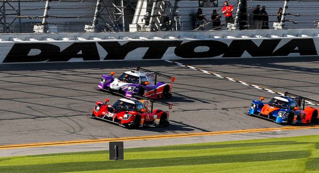 #54 Core Autosport Ligier JS P320, LMP3: Matt McMurry, George Kurtz, Colin Braun, Jonathan Bennett #33: Sean Creech Motorsport Ligier JS P320, LMP3: Lance Willsey, Joao Barbosa, Wayne Boyd, Yann Clairay