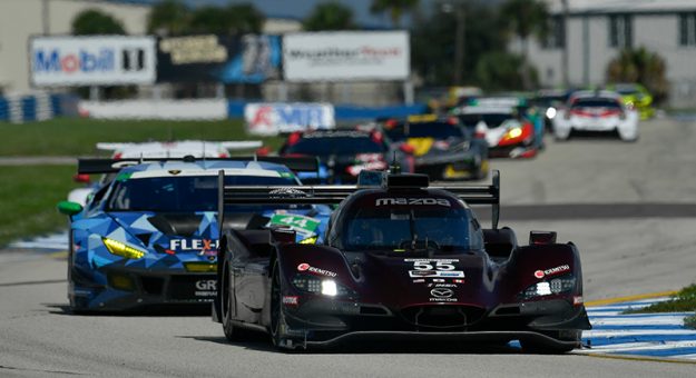 #55 Mazda Team Joest Mazda DPi, DPi: Jonathan Bomarito, Harry Tincknell, Ryan Hunter-Reay