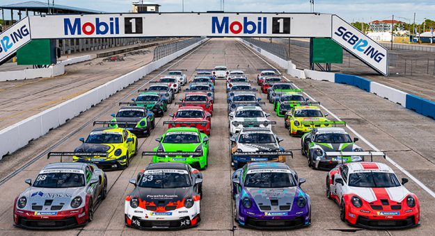 2021 Porsche Carrera Cup North America Sebring Test