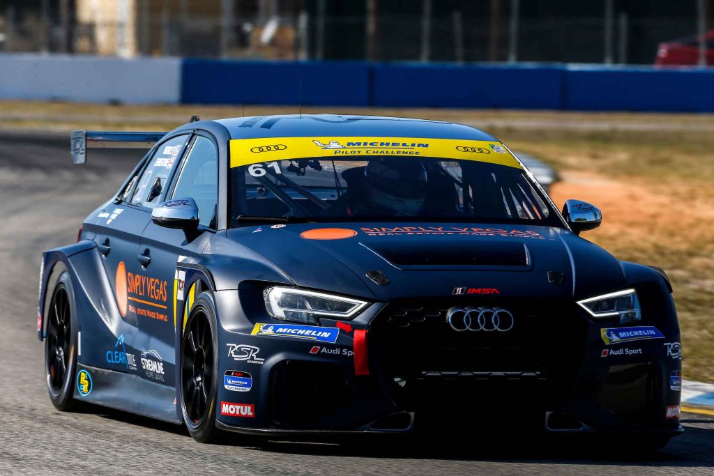 #61 Road Shagger Racing Audi RS3 LMS DSG, TCR: Gavin Ernstone, Jon Morley