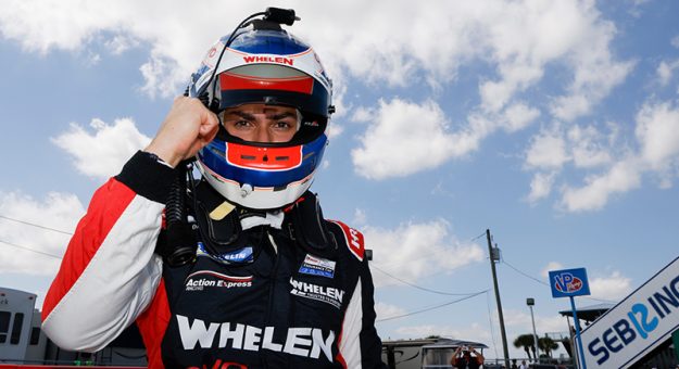 #31 Whelen Engineering Racing Cadillac DPi, DPi: Pipo Derani IMSA Motul Pole Award for DPI