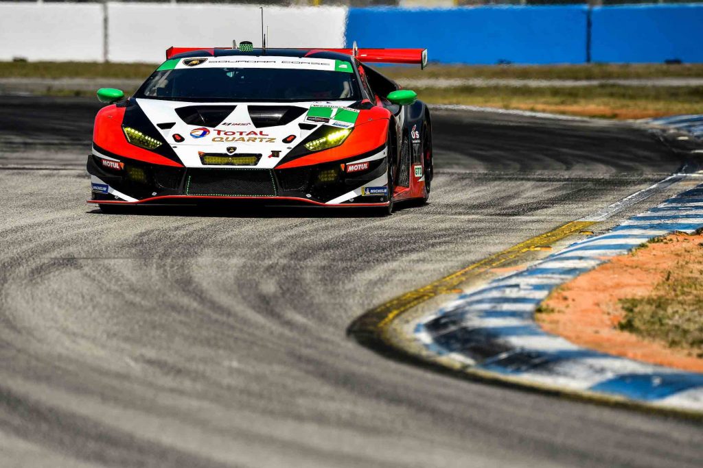 #1 Paul Miller Racing Lamborghini Huracan GT3, GTD: Madison Snow, Corey Lewis, Bryan Sellers
