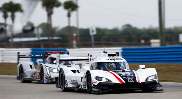 #55 Mazda Motorsports Mazda DPi, DPi: Oliver Jarvis, Harry Tincknell, Jonathan Bomarito