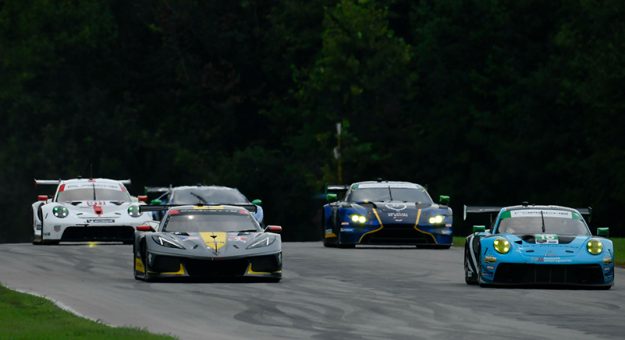 #4 Corvette Racing Corvette C8.R, GTLM: Oliver Gavin, Tommy Milner, #16 Wright Motorsports Porsche 911 GT3 R, GTD: Ryan Hardwick, Patrick Long