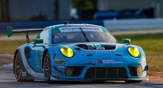 #16: Wright Motorsports Porsche 911 GT3R, GTD: Trent Hindman, Patrick Long, Jan Heylen