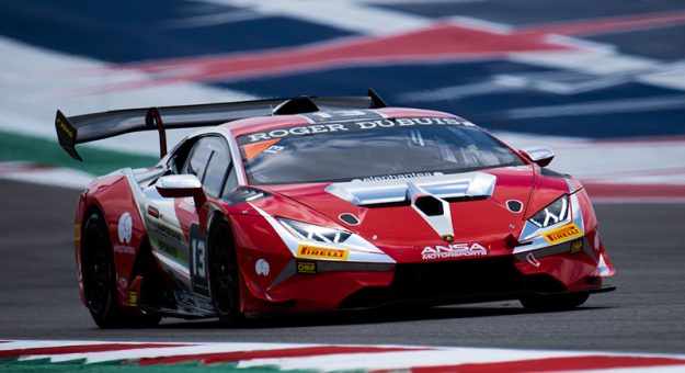 May 21-23, 2021. Lamborghini Super Trofeo, Circuit of the Americas: 13 Nico Jamin, Scott Andrews, Ansa Motorsports, Lamborghini Broward, Lamborghini Huracan Super Trofeo EVO