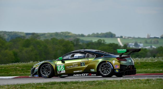 #66: Gradient Racing Acura NSX GT3, GTD: Till Bechtolsheimer, Marc Miller