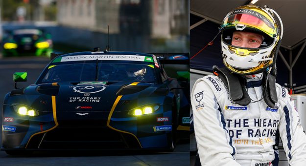 #23 Heart Of Racing Team Aston Martin Vantage GT3, GTD: Roman De Angelis