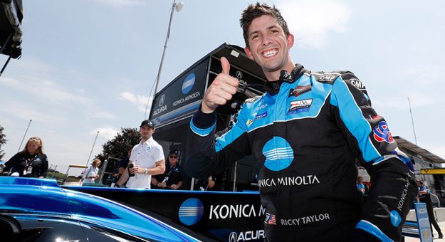 #10: Konica Minolta Acura ARX-05 Acura DPi, DPi: Ricky Taylor, pole sitter, pole