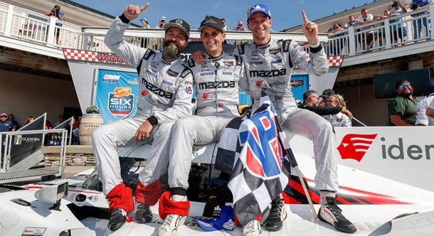 #55: Mazda Motorsports Mazda DPi, DPi: Harry Tincknell, Oliver Jarvis, Jonathan Bomarito, winner