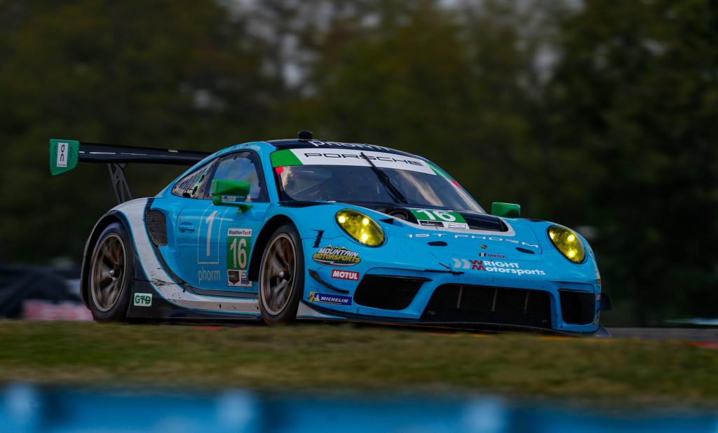 #16: Wright Motorsports Porsche 911 GT3R, GTD: Patrick Long, Jan Heylen, Trent Hindman