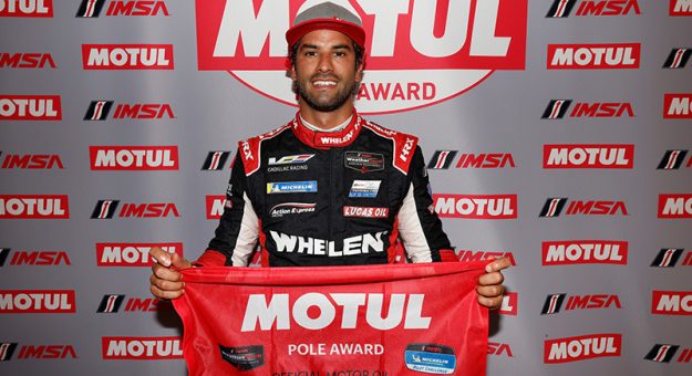 #31: Whelen Engineering Racing Cadillac DPi, DPi: Felipe Nasr, Motul Pole Award Winner