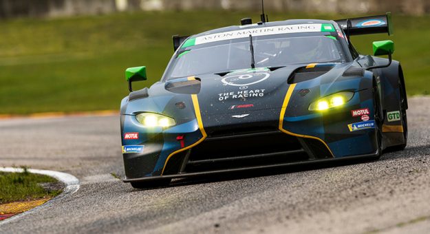 #23: Heart Of Racing Team Aston Martin Vantage GT3, GTD: Ross Gunn, Roman De Angelis